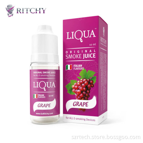 Electronic Cigarettes Liquid Refill with Grape Flavor